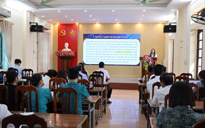 Xã Thanh Hà phối hợp tập huấn, tuyên truyền, phổ biến giáo dục pháp luật năm 2026